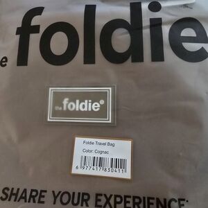 Foldie Cognac Travel Bag - Women